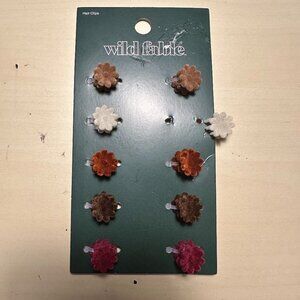 Mini Flower Hair Clips